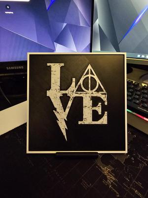 Harry Potter Love - HueForge