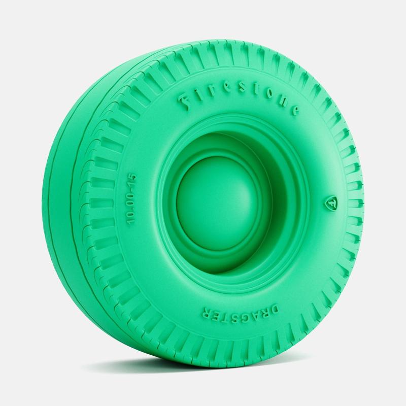 1/24 Scale, 15x10 Smoothie Wheel, Firestone Dragster Cheater Slick, and Brake Set