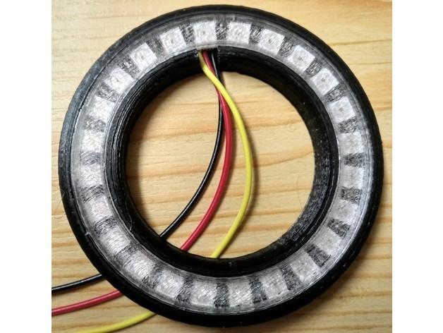 24 LED Neopixel Ring Case