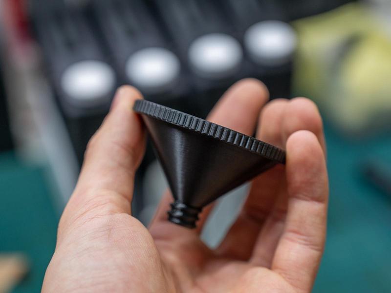 Zebra Sensitising Tank Funnel / Wet Plate 