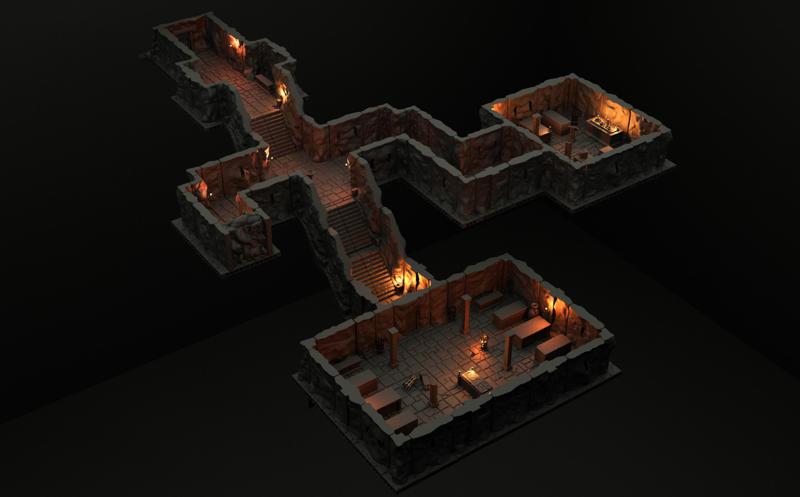 Dillion's Mound: a Dungeon - modular terrain