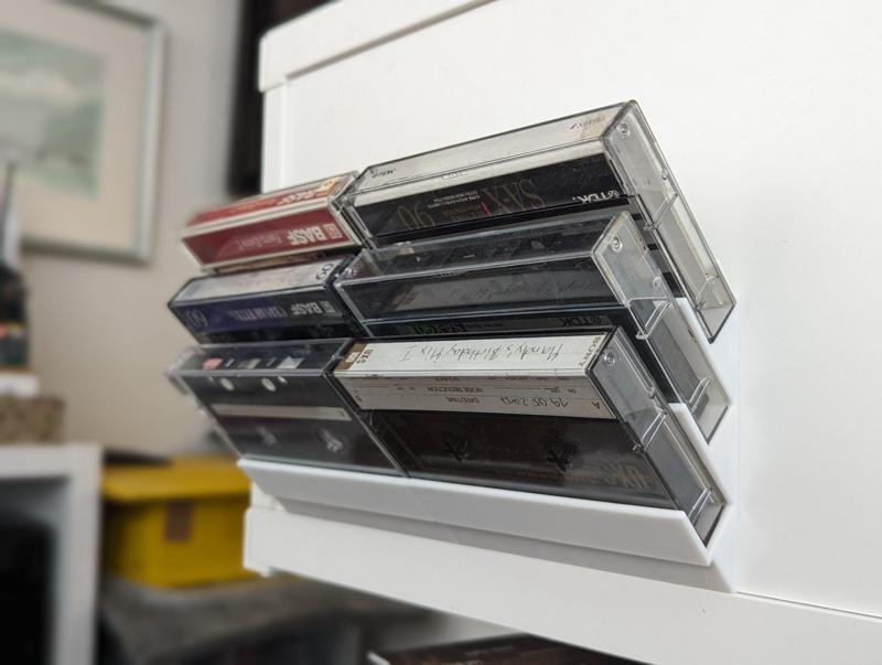 Practical Modular Cassette Tapes Holder