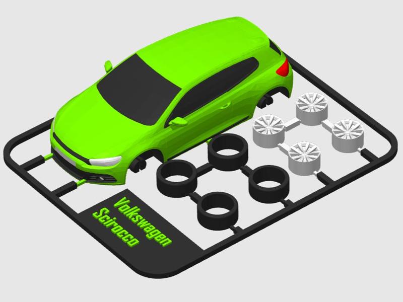 Volkswagen Scirocco kit card