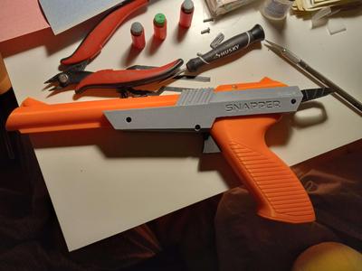 Nerf Nintendo "Snapper" Inline Barrel Mod