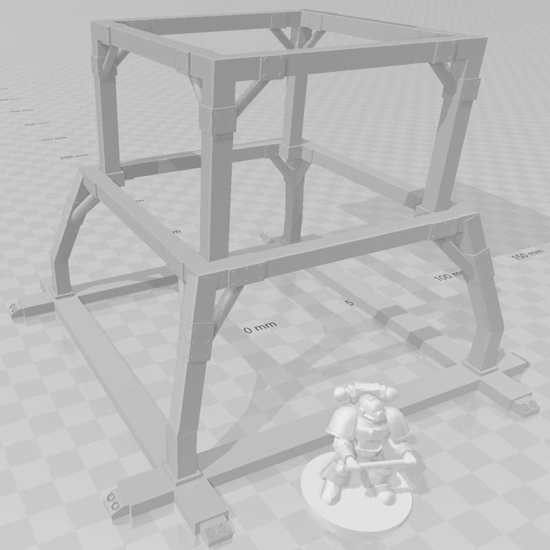 Pre-Fab Girder Tower - WH40k
