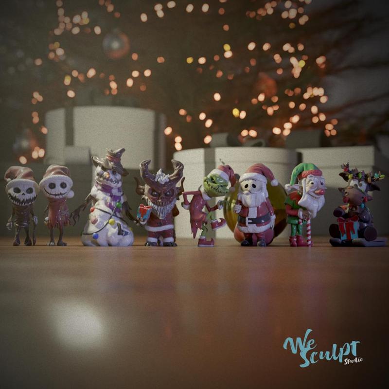 Dark Christmas Collection- All Characters