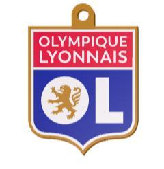 Olympique Lyonnais Logo Keychain