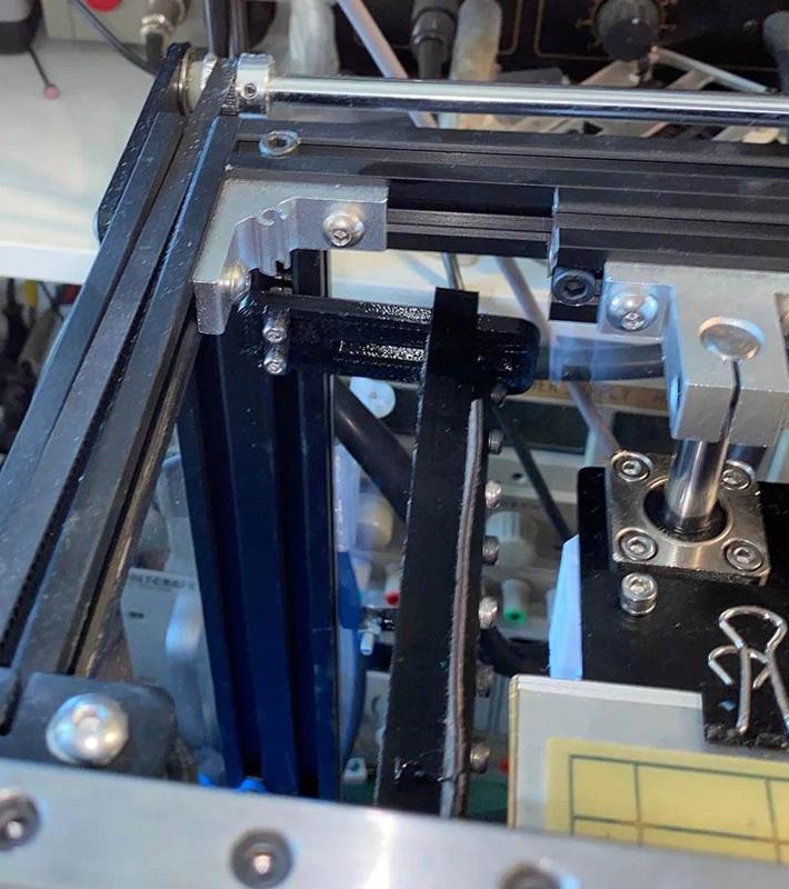 Nozzle wipe for Ender 5