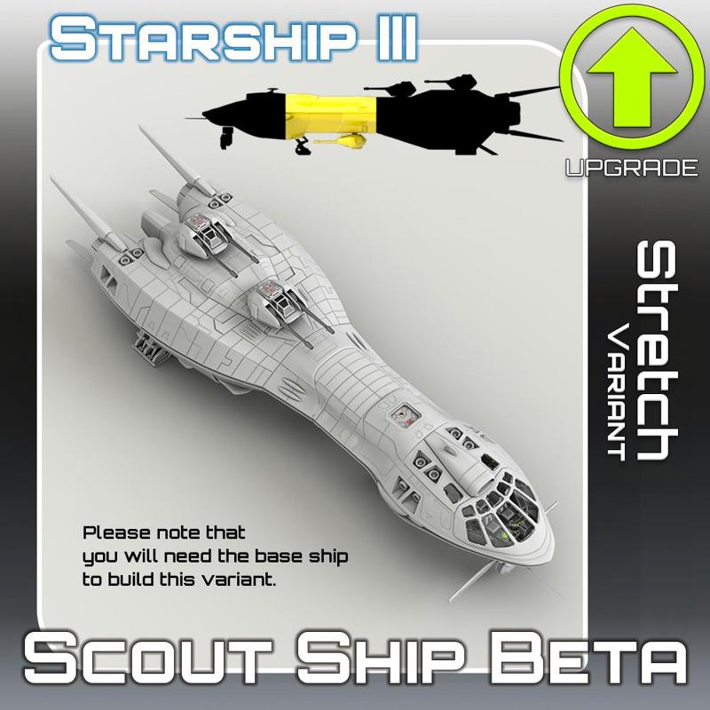 Scout Ship Beta Stretch Variant Upgrade