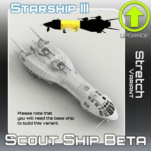 Scout Ship Beta Stretch Variant Upgrade
