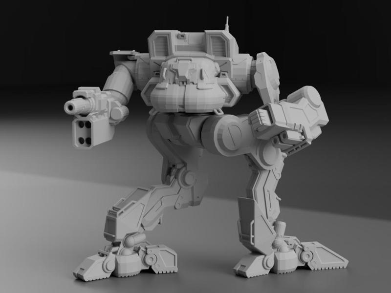 Kit Fox Prime, aka "Uller" for Battletech