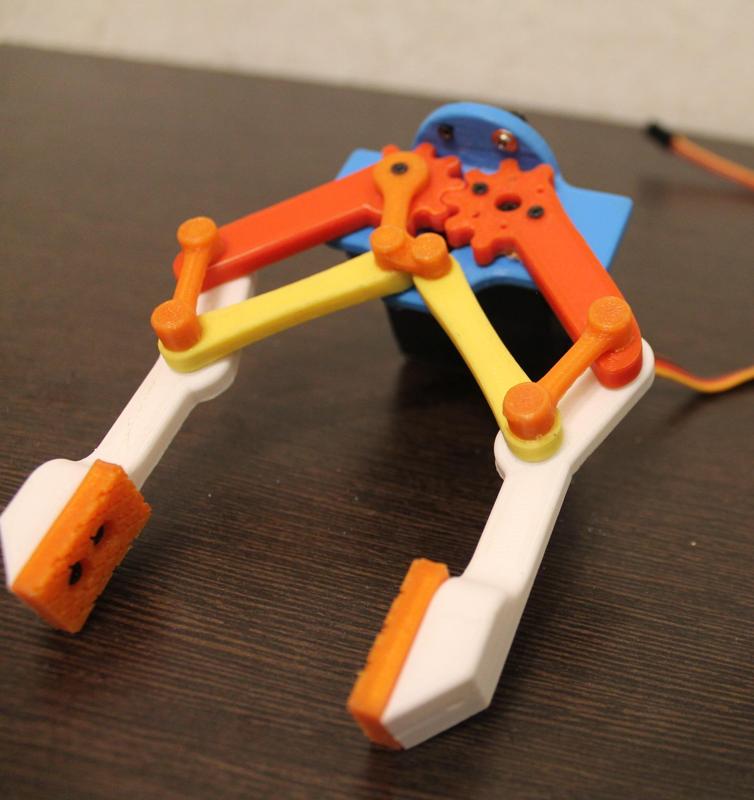 Plane parallel griper 2#TinkerMechanical