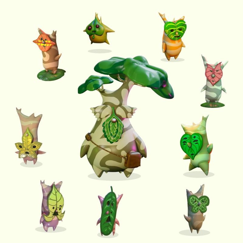 Korok Collection + Obab + Makore + Minifigures + Zelda
