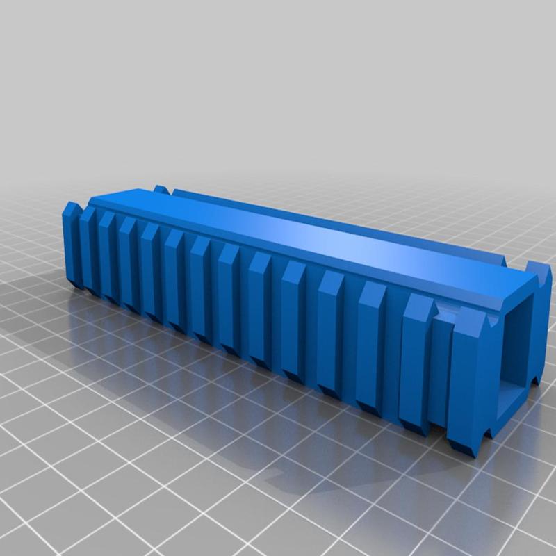 VR Gun Stock Rails Fixed