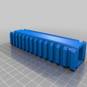 VR Gun Stock Rails Fixed