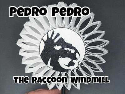 Pedro Raccoon Windmill