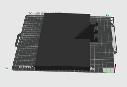 Rectangular Cubicle Shelf