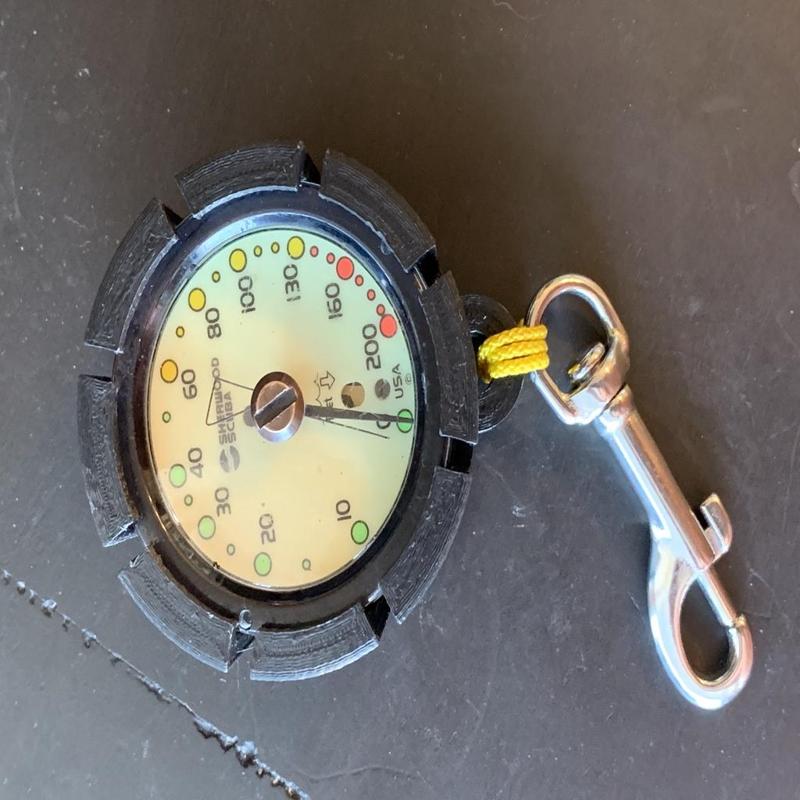 Sherwood Scuba Depth Gauge Console