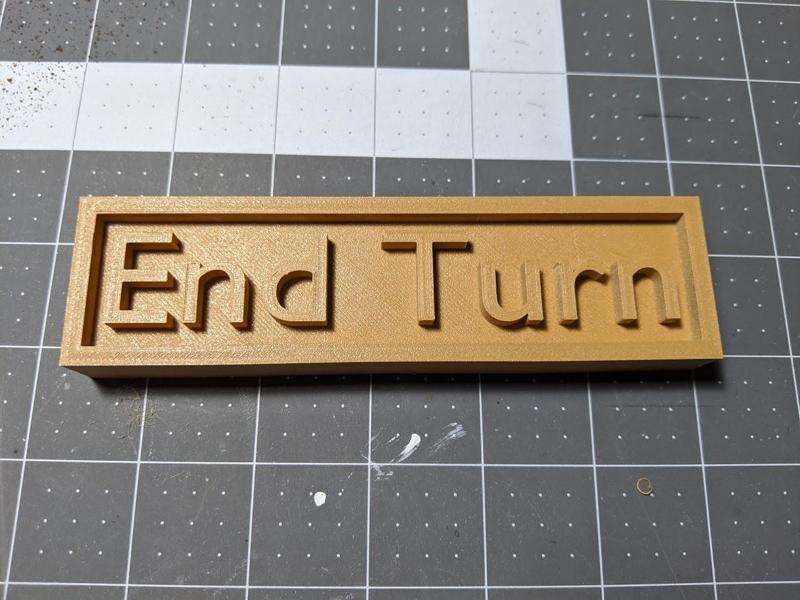 End Turn Flip Token - MTG