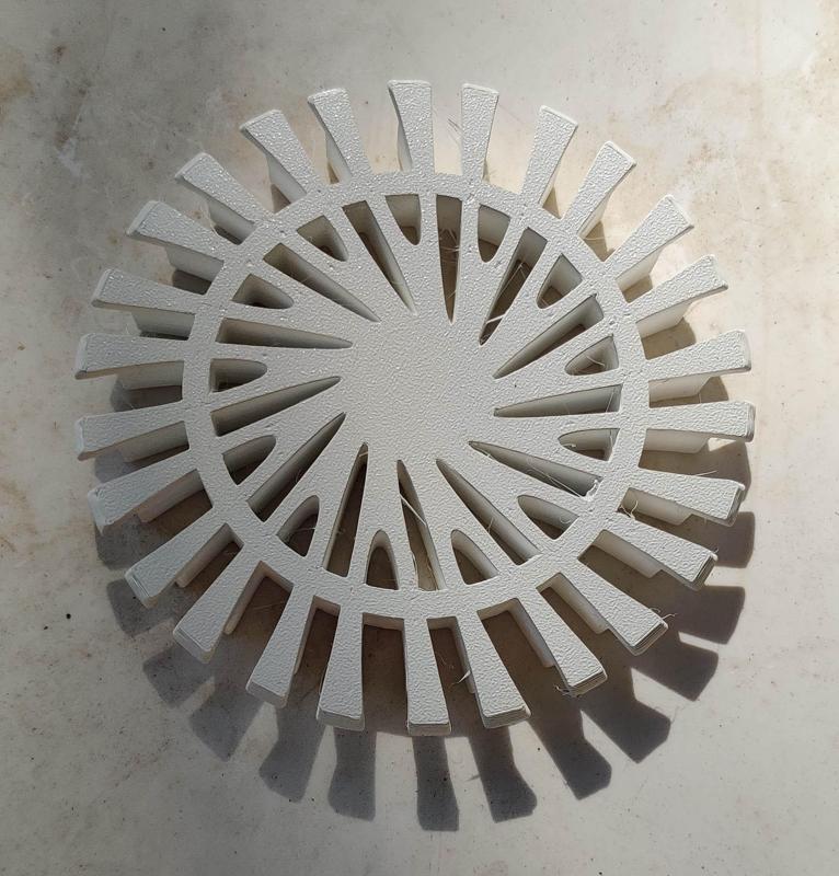 Coral Inspired Shower Drain Cover