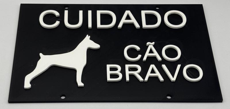 Angry  Dog Sign