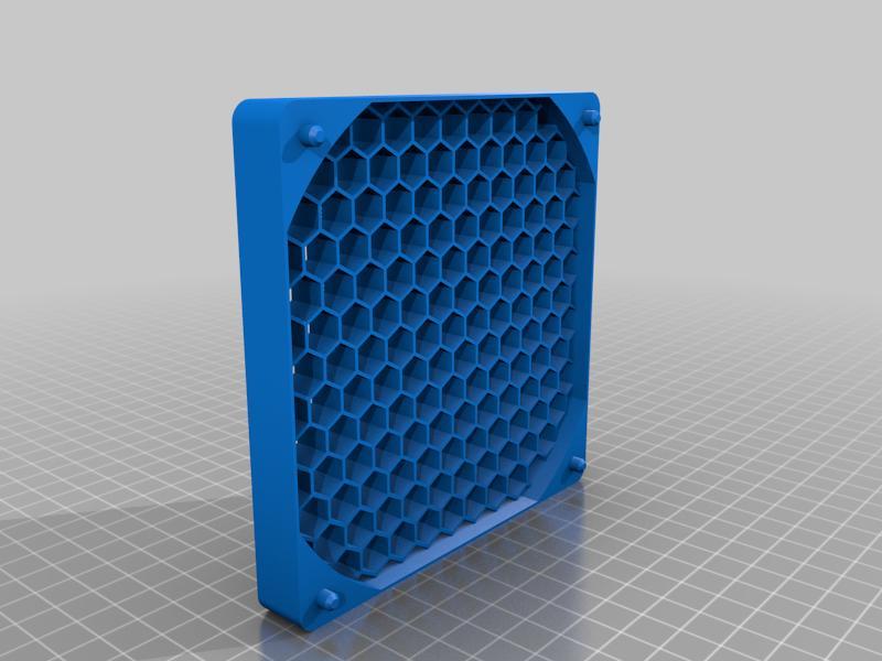 Honeycomb Flow Straightener Mesh for 120mm Fan