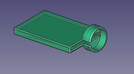 Leather knife protection - 3D Maker tool - Cut