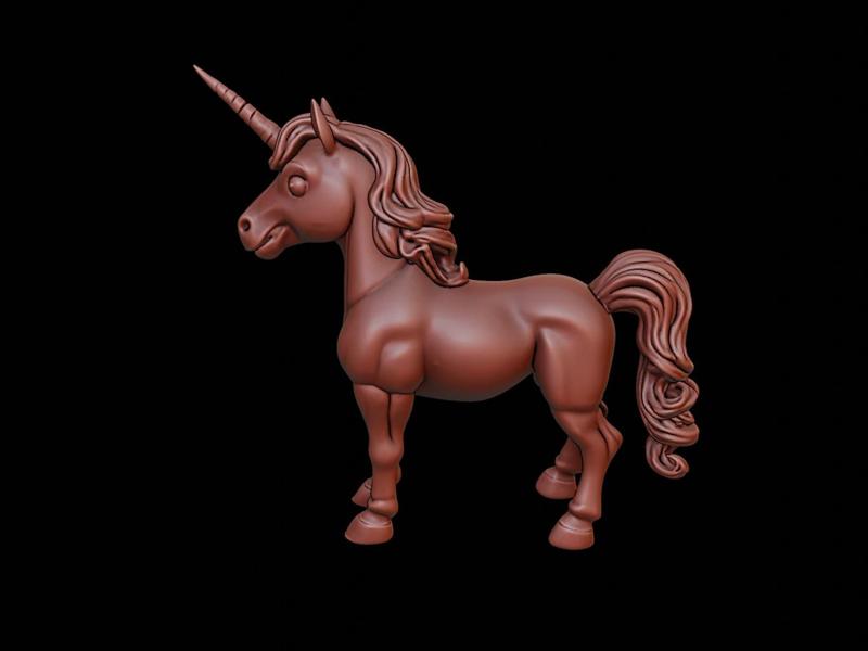 Unicorn Bust