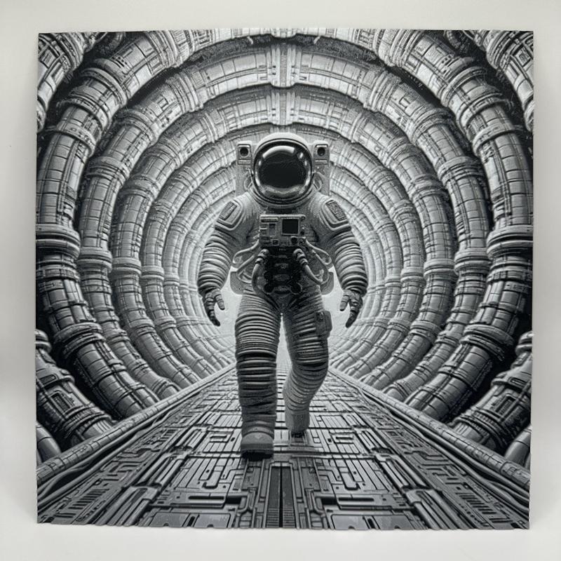 HueForge - Wall Art - "Space Bound"