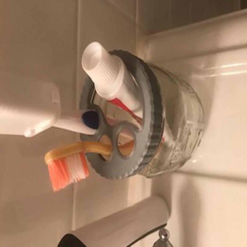 Mason Jar ToothBrush Holder