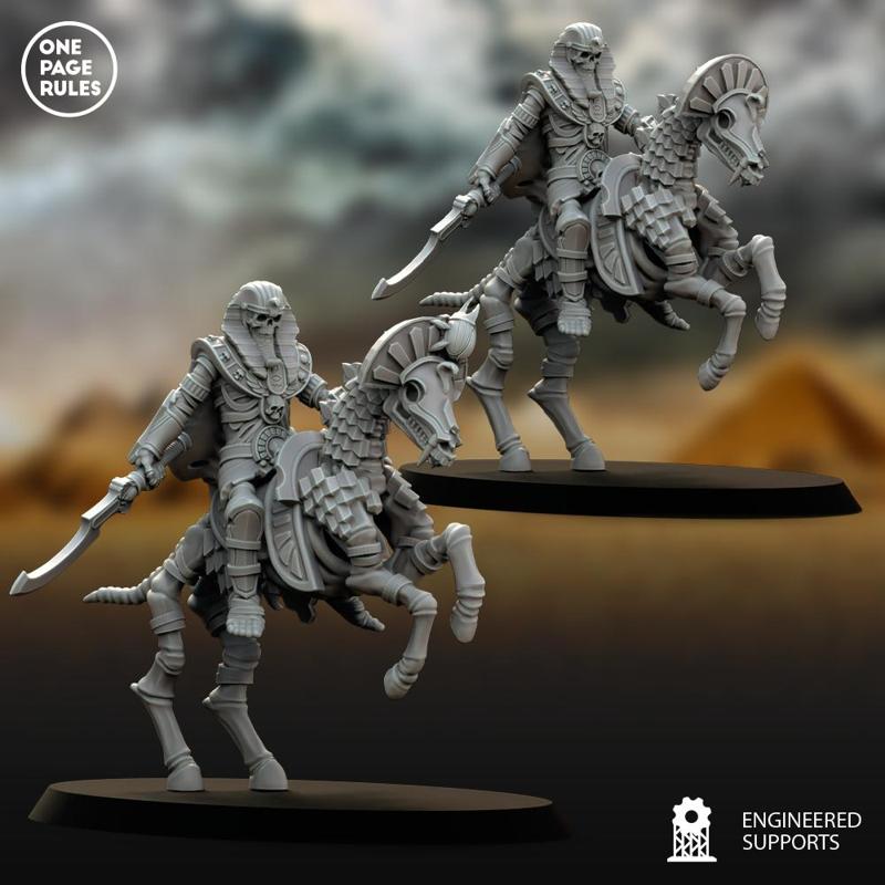 King on Royal Steed - Mummified Undead