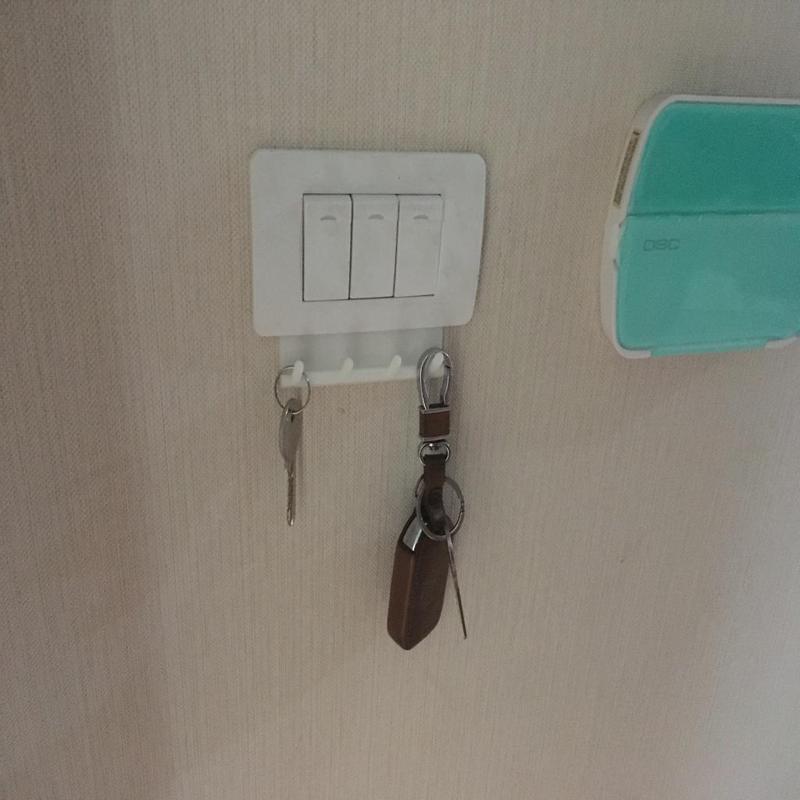 2x4 Light Switch Key Hook