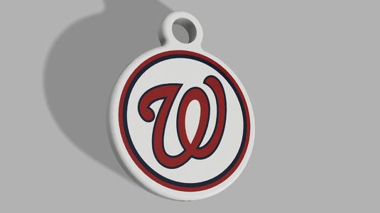 MLB - Washington Nationals Keyring