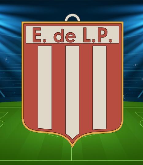 Argentinean soccer keychain Estudiantes