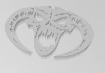 Master of Hardcore logo keychain