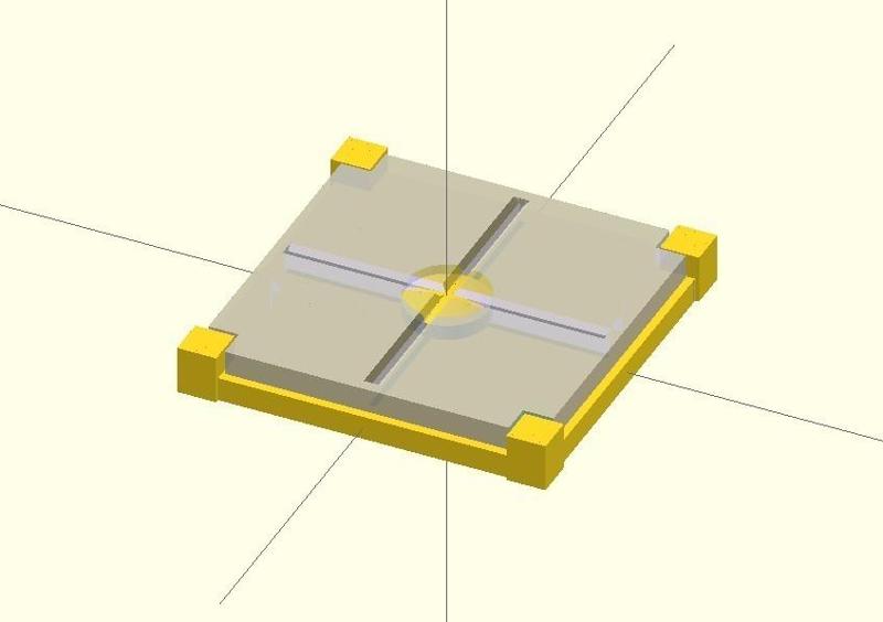 Pill cutting base