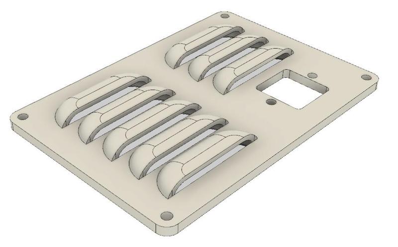 Anycubic Photon rear bulkhead original & ethernet