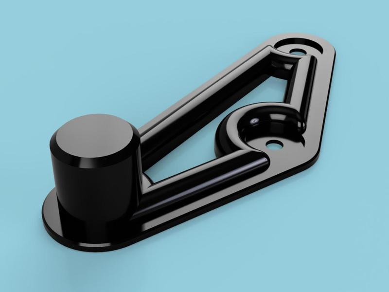 Raspberry PI Cam Mount Bed Adapter for CR10S Pro