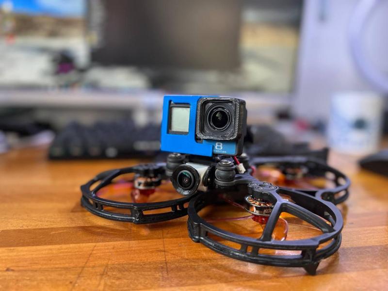 Case Case GepRC gopro8 vertical and horizontal