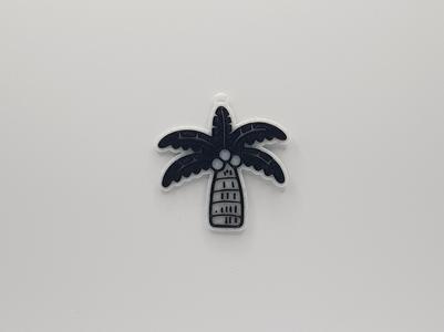 Palm Tree Keychain