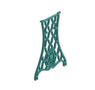 SEWING MACHINE VINTAGE TABLE LEG CIRCA 1880
