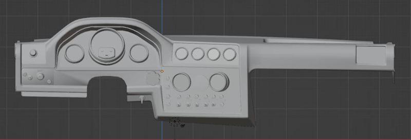 BMW E30 DashBoard with Dials and Switches
