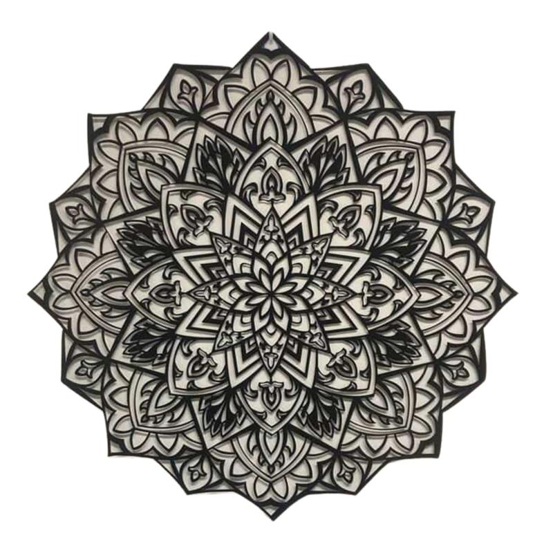 Black Dalia mandala