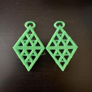 Triangle Pattern Earrings