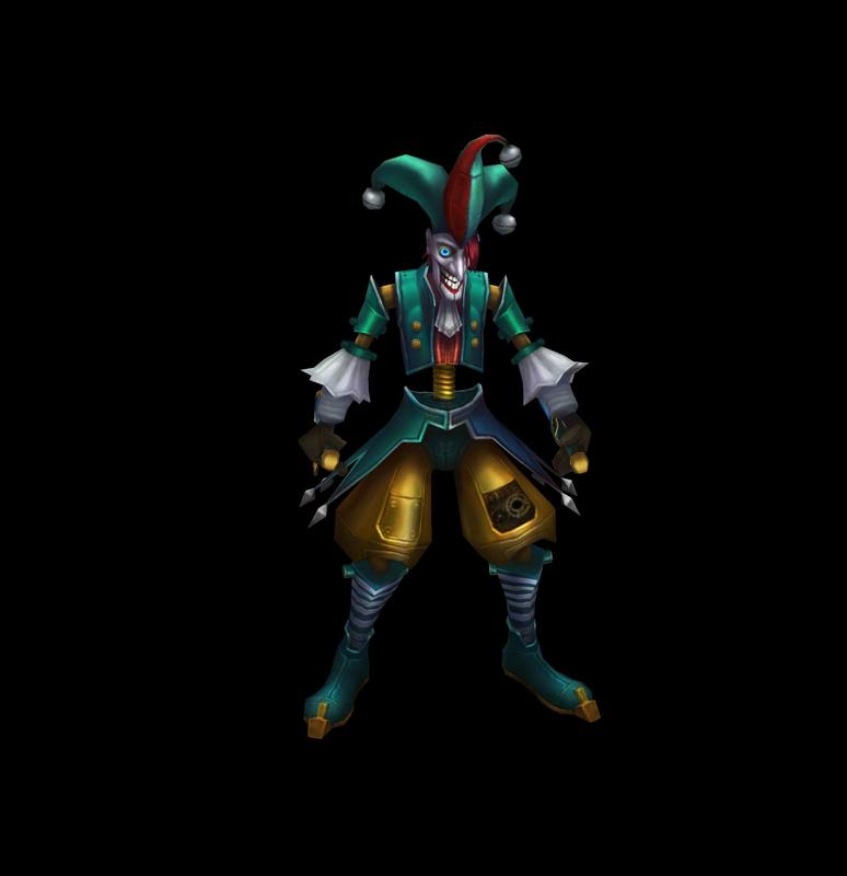 Workshop Shaco League of Legends 3D print model