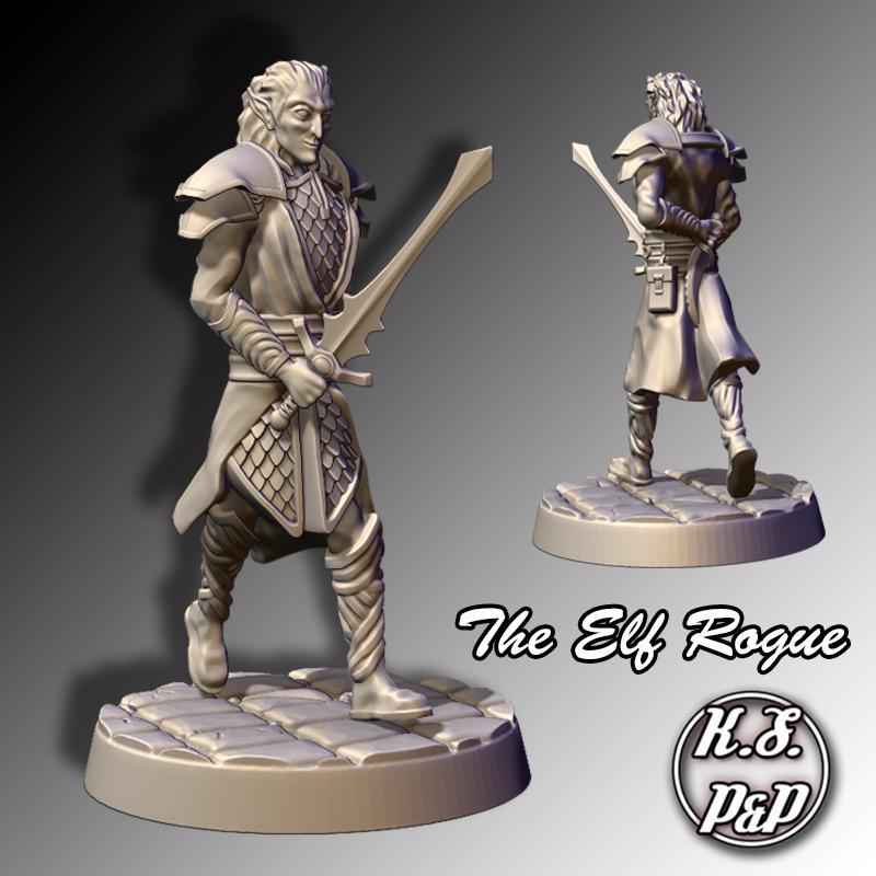 Adventurers - The Elf Rogue