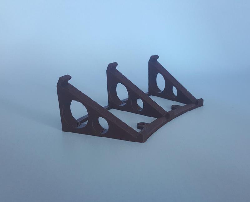 AFX 12" Banked Curve Support