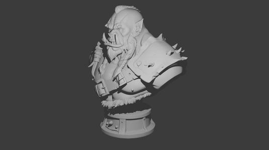Orc Bust
