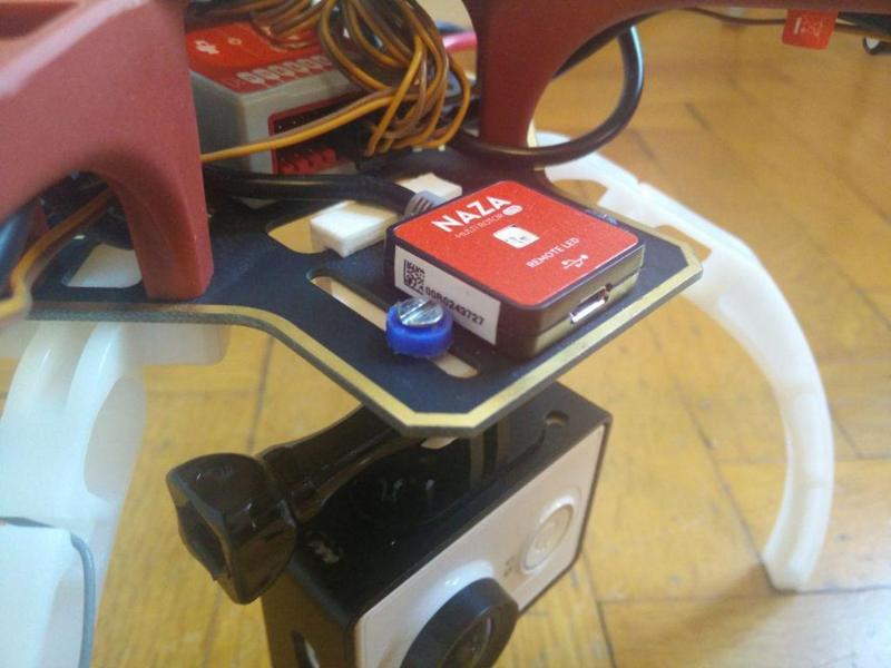 F450 drone GoPro mount