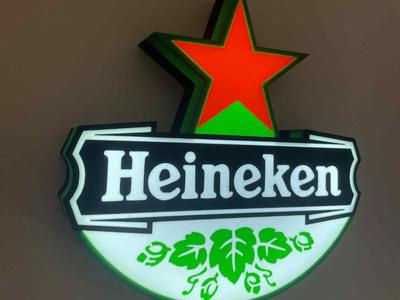 Heineken Light Box / Logo / Sign